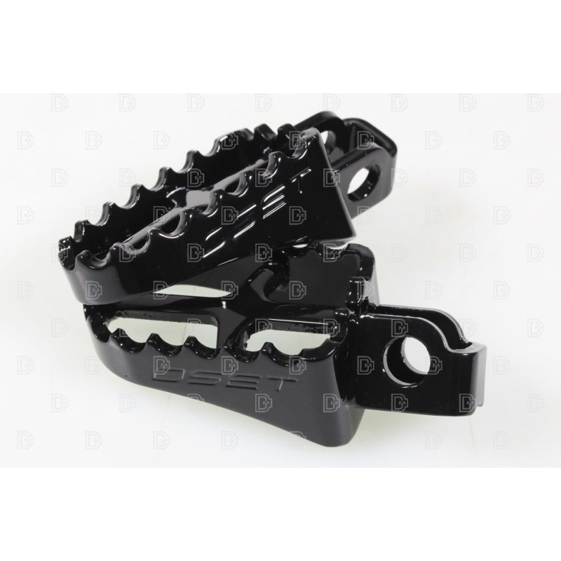 Repose pied acier OSET TXP20 et TXP24 noir la paire