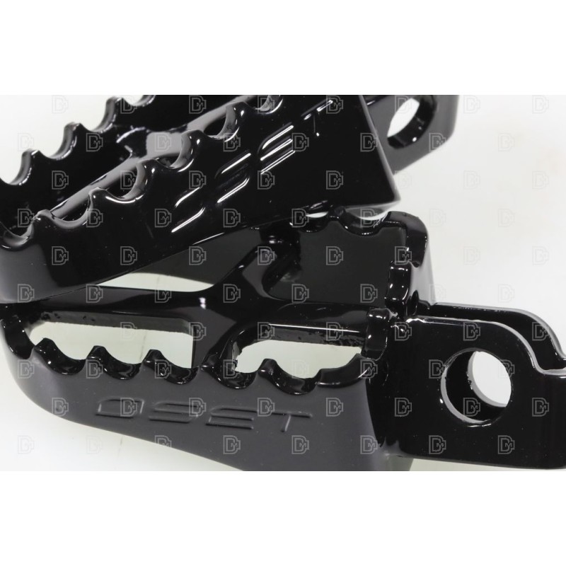 Repose pied acier OSET TXP20 et TXP24 noir la paire