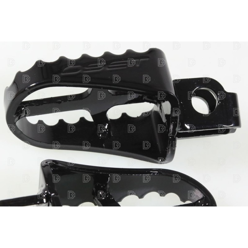Repose pied acier OSET TXP20 et TXP24 noir la paire