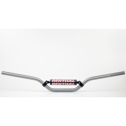 Guidon avec barre 22.2mm RENTHAL hauteur 5.0 pouces titane