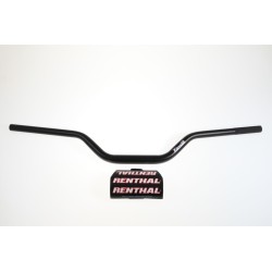 Guidon sans barre 28.6mm RENTHAL hauteur 6.0 pouces noir