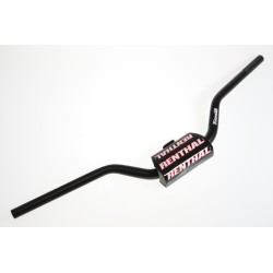 Guidon sans barre 28.6mm RENTHAL hauteur 6.0 pouces noir