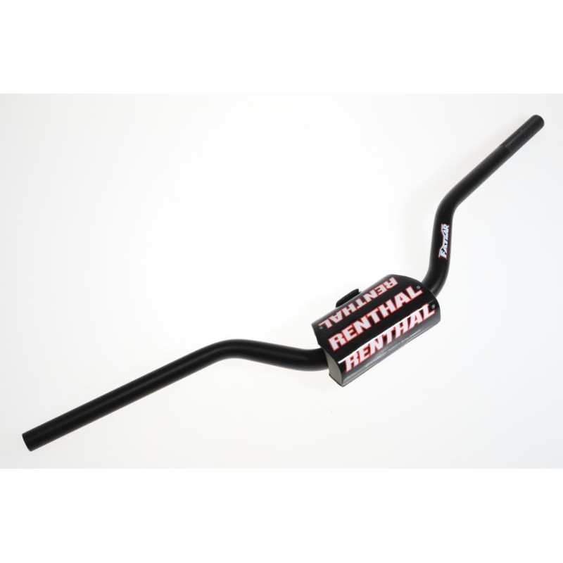 Guidon sans barre 28.6mm RENTHAL hauteur 6.0 pouces noir