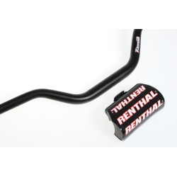 Guidon sans barre 28.6mm RENTHAL hauteur 6.0 pouces noir