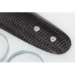 Protection coude échappement carbone S3 GASGAS TXT version courte