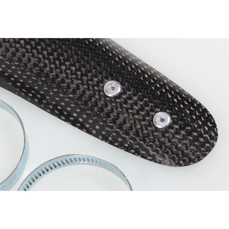 Protection coude échappement carbone S3 GASGAS TXT version courte