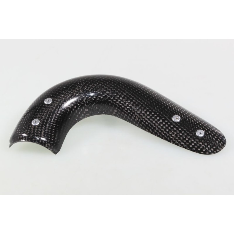 Protection coude échappement carbone S3 GASGAS TXT version courte