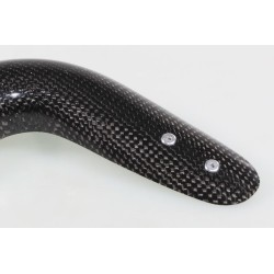 Protection coude échappement carbone S3 GASGAS TXT version courte