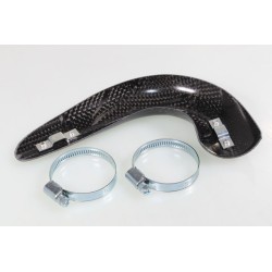 Protection coude échappement carbone S3 GASGAS TXT version courte