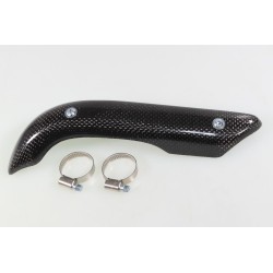 Protection coude échappement carbone S3 HONDA TLR version courte