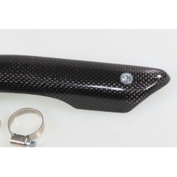 Protection coude échappement carbone S3 HONDA TLR version courte