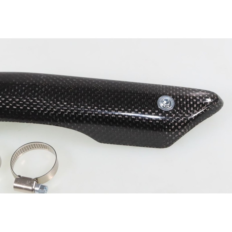 Protection coude échappement carbone S3 HONDA TLR version courte