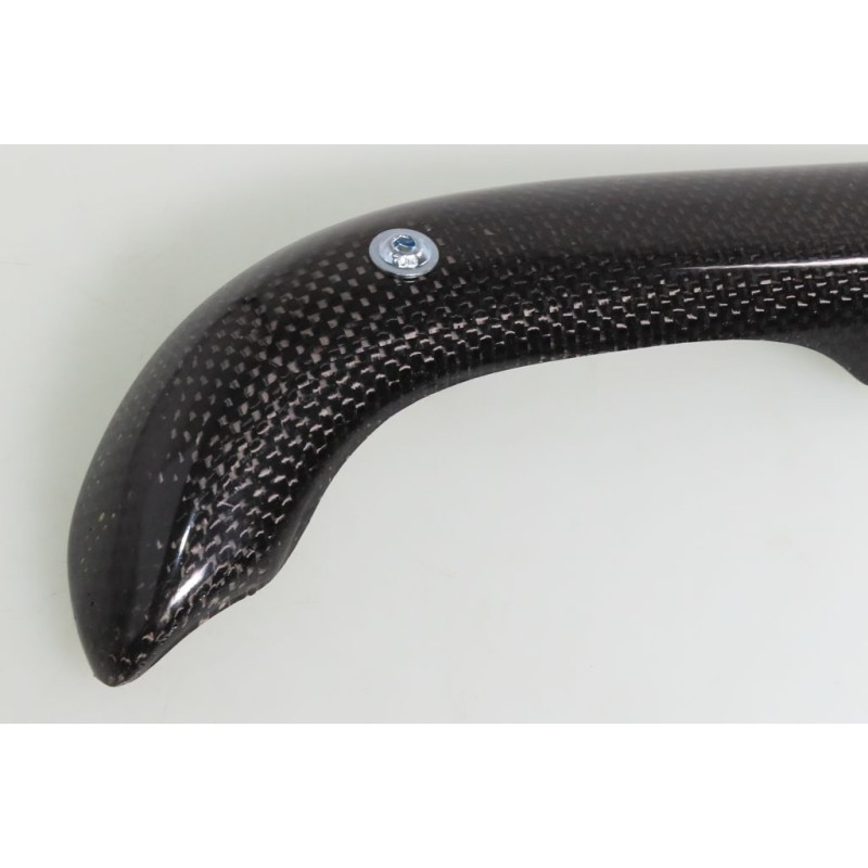 Protection coude échappement carbone S3 HONDA TLR version courte
