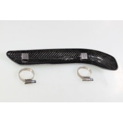 Protection coude échappement carbone S3 HONDA TLR version courte
