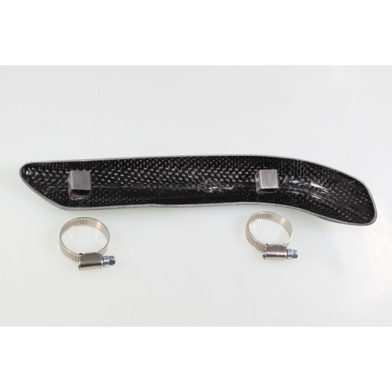 Protection coude échappement carbone S3 HONDA TLR version courte
