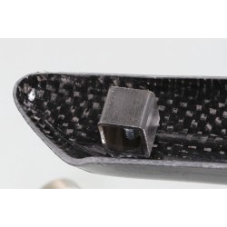 Protection coude échappement carbone S3 HONDA TLR version courte