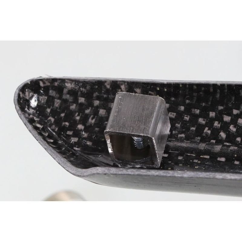 Protection coude échappement carbone S3 HONDA TLR version courte