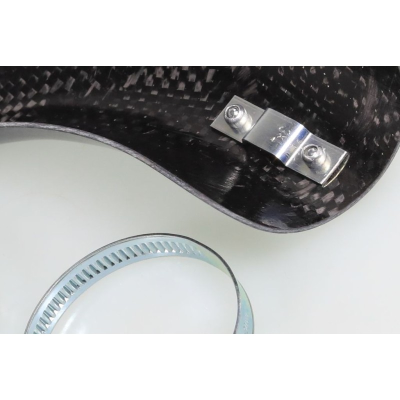 Protection coude échappement carbone S3 MONTESA 315 version courte