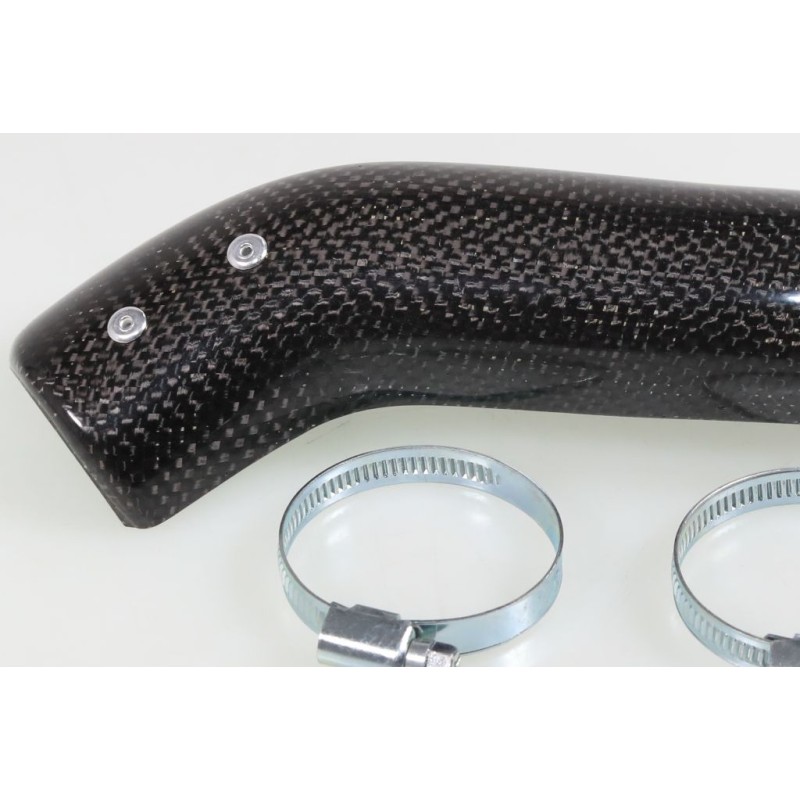 Protection coude échappement carbone S3 VERTIGO version courte