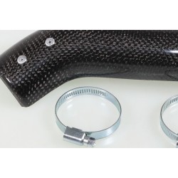 Protection coude échappement carbone S3 VERTIGO version courte