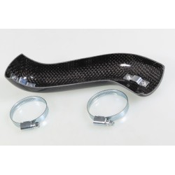 Protection coude échappement carbone S3 VERTIGO version courte