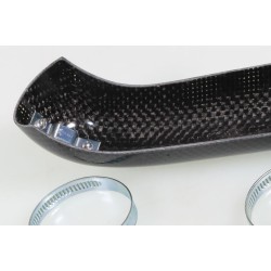 Protection coude échappement carbone S3 VERTIGO version courte