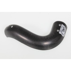 Protection coude échappement carbone S3 TRS version courte