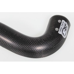 Protection coude échappement carbone S3 TRS version courte