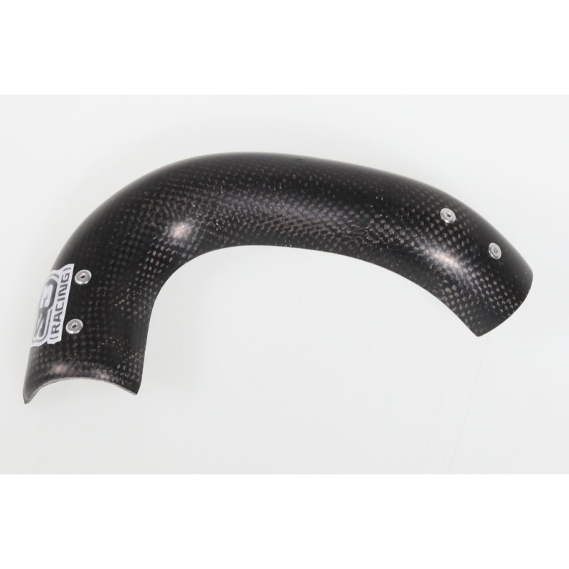 Protection coude échappement carbone S3 TRS version courte
