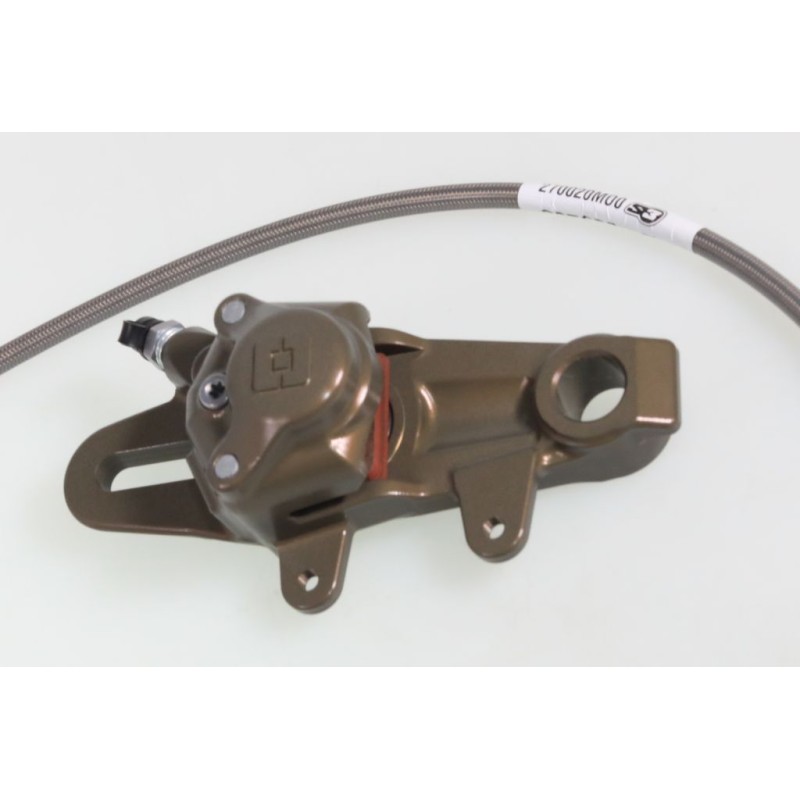 Etrier frein AR BRAKTEC S3 CNC Racing 2 pistons avec durite