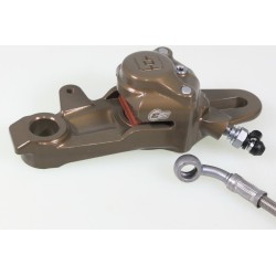 Etrier frein AR BRAKTEC S3 CNC Racing 2 pistons avec durite