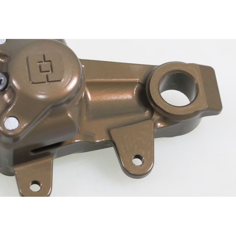 Etrier frein AR BRAKTEC S3 CNC Racing 2 pistons avec durite
