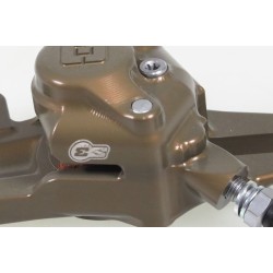 Etrier frein AR BRAKTEC S3 CNC Racing 2 pistons avec durite