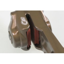 Etrier frein AR BRAKTEC S3 CNC Racing 2 pistons avec durite