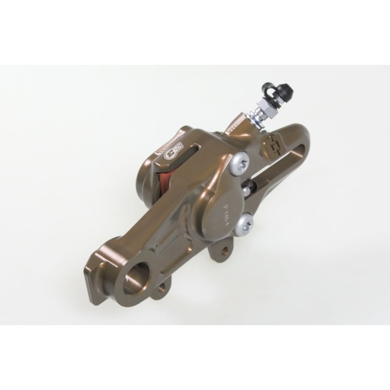 Etrier frein AR BRAKTEC S3 CNC Racing 2 pistons avec durite