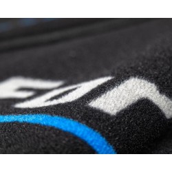 Tapis mécanique environnemental S3 2mx1m noir + petit tapis 40cmx70cm