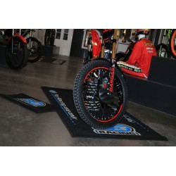 Tapis mécanique environnemental S3 2mx1m noir + petit tapis 40cmx70cm