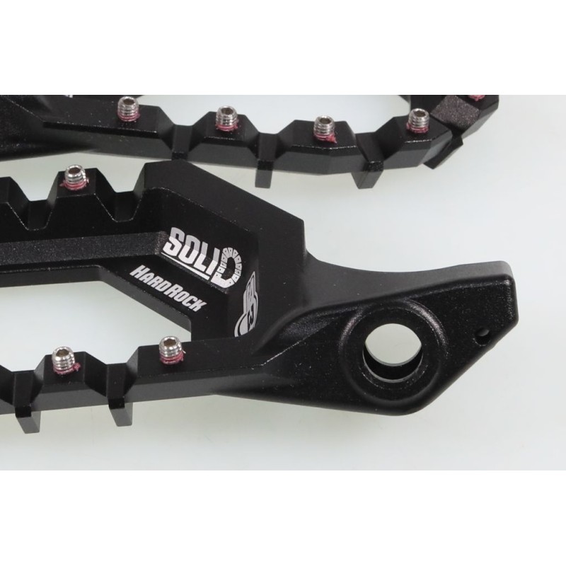 Repose pied alu avec insert S3 GASGAS 2023-2025 Hard Rock Solid