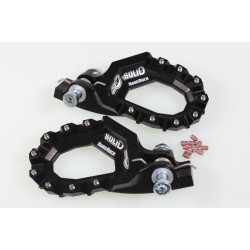 Repose pied alu avec insert S3 SHERCO/SCORPA 2023-2024 Hard Rock Solid noir