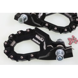 Repose pied alu avec insert S3 SHERCO/SCORPA 2023-2024 Hard Rock Solid noir