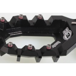 Repose pied alu avec insert S3 SHERCO/SCORPA 2023-2024 Hard Rock Solid noir