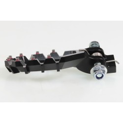 Repose pied alu avec insert S3 SHERCO/SCORPA 2023-2024 Hard Rock Solid noir
