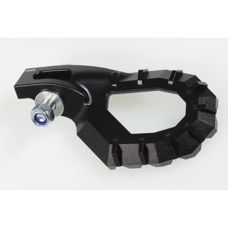 Repose pied alu avec insert S3 SHERCO/SCORPA 2023-2024 Hard Rock Solid noir