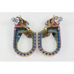 Repose pied titane S3 Curve Punk Rainbow