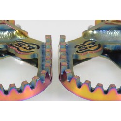 Repose pied titane S3 Curve Punk Rainbow
