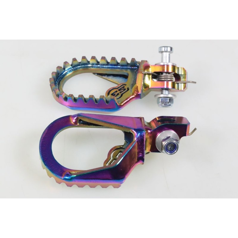 Repose pied titane S3 Curve Punk Rainbow