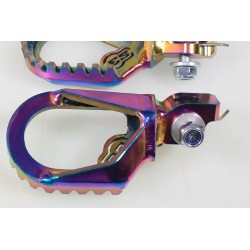 Repose pied titane S3 Curve Punk Rainbow
