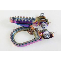 Repose pied titane S3 Curve Punk Rainbow