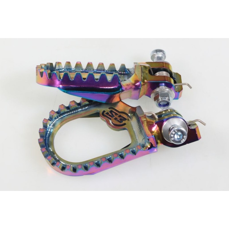 Repose pied titane S3 Curve Punk Rainbow