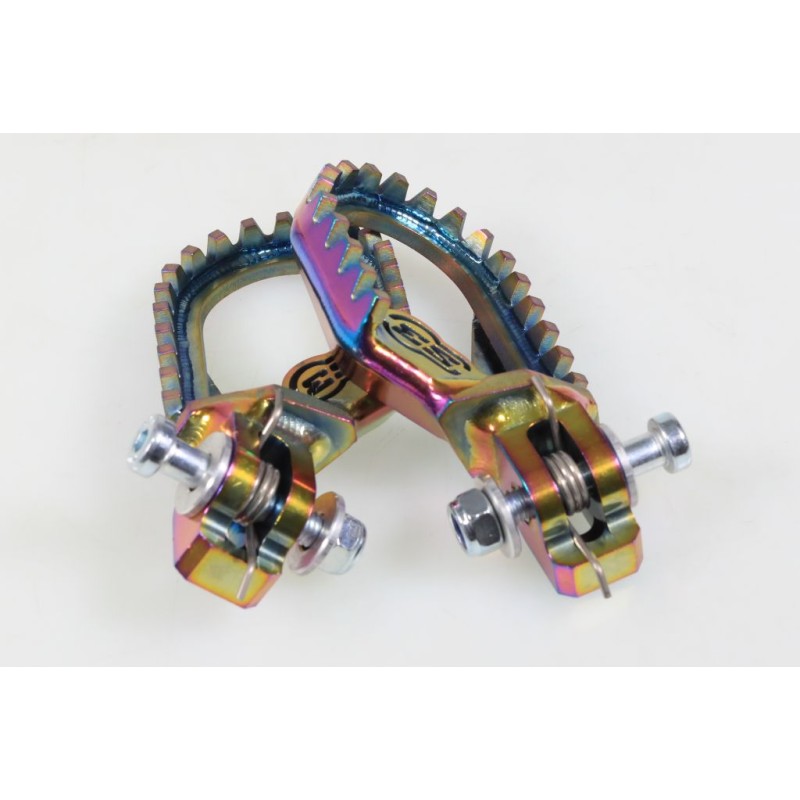Repose pied titane S3 Curve Punk Rainbow